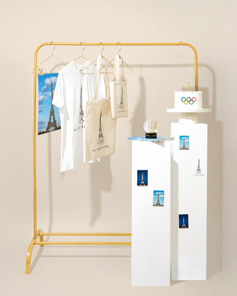 Olympic Collection Adult T-shirt - Eiffel Tower Official Store