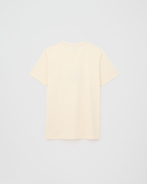 T-shirt Coton Ecru et Bleu - Boutique tour Eiffel