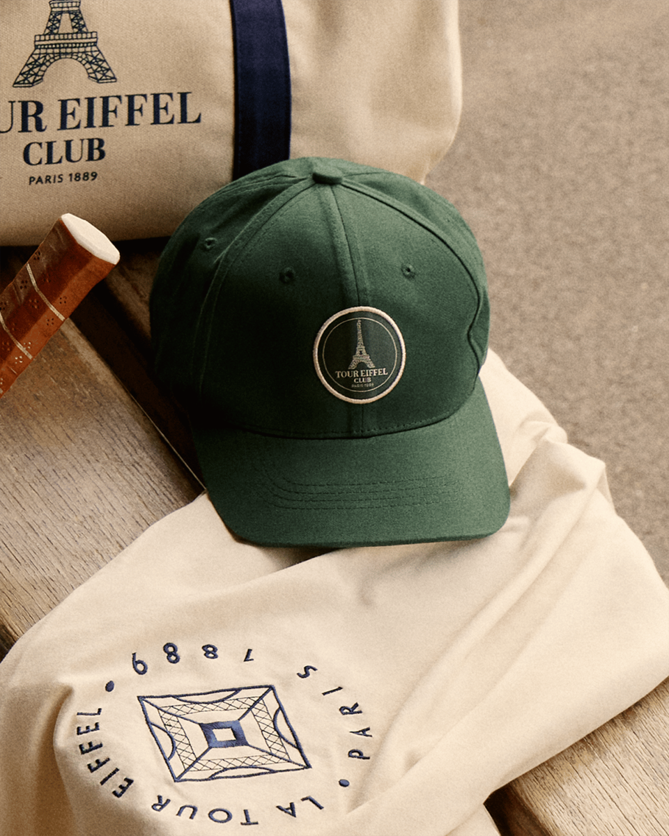 Casquette Coton Vert - Boutique Officielle tour Eiffel
